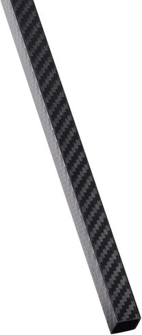1pcs Length 500mm Rectangular Twill Matte 3K Full Carbon Fiber Square Tube, For Medical Equipment Fibre Hollow pipe(16x16x12mm) in Kuwait
