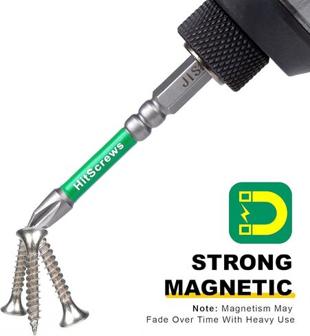 7pcs JIS Screwdriver Bit Set - 3" / 75mm - Impact Ready Japanese Cross Point Bits #1, #2, #3 - Taiwan S2 Steel, Magnetic Tips - Anti Cam-Out Repair Kit Compatible with Honda, Tamiya, Shimano in Kuwait