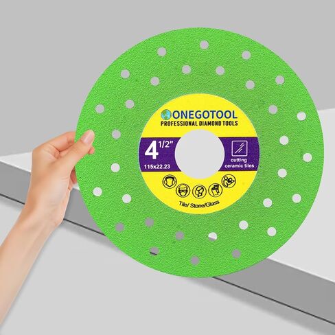 4-1/2 inch Tile Cutter Diamond Saw Blade for Angle Grinder Porcelain Ceramic Glass Marble Cutting Tools Grinding disc (3pcs) in Kuwait