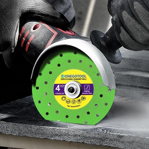 4-1/2 inch Tile Cutter Diamond Saw Blade for Angle Grinder Porcelain Ceramic Glass Marble Cutting Tools Grinding disc (3pcs) in Kuwait