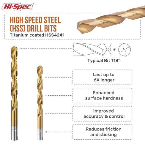 مجموعة أدوات استخراج لولبية عالية المواصفات مكونة من 10 قطع ومجموعة لقم مثقاب HSS. مزيلات الناي الحلزونية سهلة الخروج لليد اليسرى للبراغي والمسامير والمسامير المكسورة والتالفة والمقلمة in Kuwait