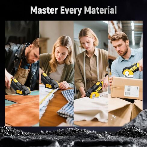 مقص كهربائي لاسلكي مناسب لبطارية DeWALT 20 فولت بحد أقصى 440 دورة في الدقيقة لقاطع الورق المقوى الدوار للنسيج والسجاد البلاستيكي (البطارية غير متضمنة، شفرة بديلة إضافية) in Kuwait