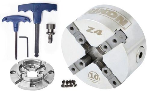 Rikon Z4 Lathe Chuck & Jaw Kit Without Insert in Kuwait