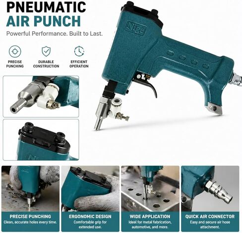 Air Suction Pneumatic Decorative Nail Gun Kit with 100pcs 1.2x8mm Tiny Nails for Wood Wine Box DIY Crafts Nailing Tool in Kuwait