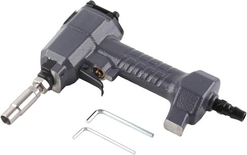 Pneumatic Pin Nailer, Compact Lightweight Nailer, High Air with Low Noise, for Fastening Leather Shoes Picture Frames Wood Plastic Thumbtacks in Kuwait