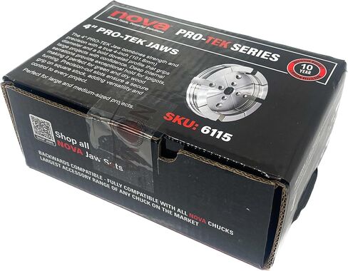 NOVA 6115 4″ Pro-Tek Jaws for Woodturning in Kuwait