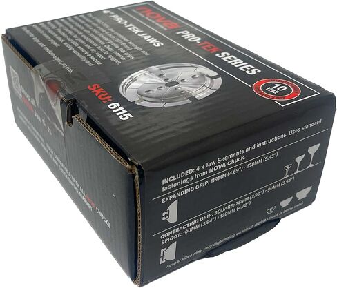 NOVA 6115 4″ Pro-Tek Jaws for Woodturning in Kuwait