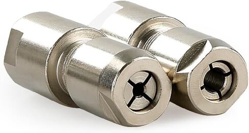 LOZLIN Angle Grinder Modified Adapter 5/8-11 Thread Straight Grinder Chuck Converter Heavy Duty Power Tool Accessory for Grinding Polishing Metalworking, 3/6mm-Silver in Kuwait