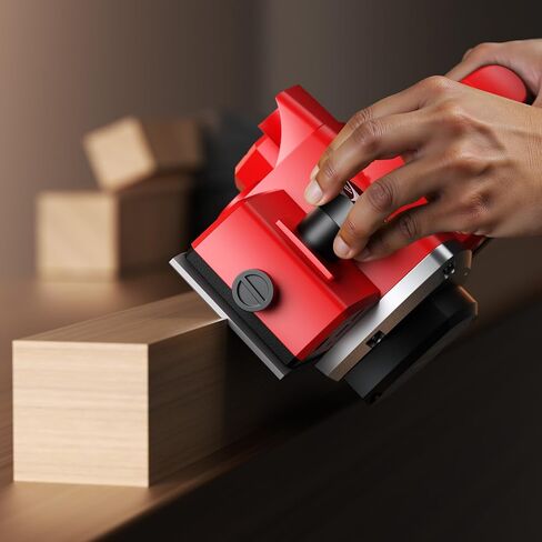 Cordless Planer for Milwaukee 18V MAX Battery, 3-1/4 Inch Power Planer with Brushless Motor, 30000CPM, 2mm Cut Depth, Wood Planer for Carpentry Home DIY Woodworking(No Battery) in Kuwait