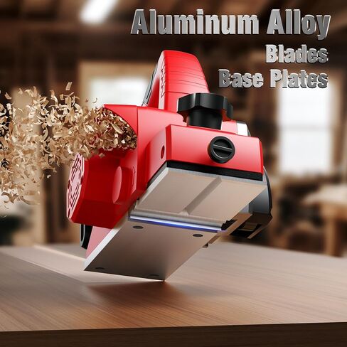 Cordless Planer for Milwaukee 18V MAX Battery, 3-1/4 Inch Power Planer with Brushless Motor, 30000CPM, 2mm Cut Depth, Wood Planer for Carpentry Home DIY Woodworking(No Battery) in Kuwait