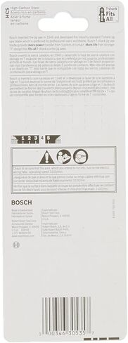 BOSCH T313AW3 3-Piece 6 in. Knife Edge Special for Soft Materials T-Shank Jig Saw Blades in Kuwait