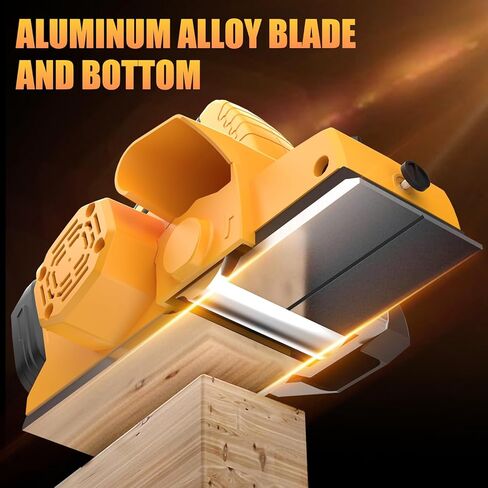 Cordless Handheld Planer Compatible with Dewalt 20V Battery (Tool Only), 15000RPM Power Motor, 3-1/4 Inch Electric Hand Wood Planer for Woodworking, Carpentry, and Home DIY in Kuwait