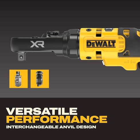 DEWALT 20V MAX* XR بدون فرشاة 1/4 بوصة و3/8 بوصة سقاطة رأس محكمة الغلق (الأداة فقط) (DCF520B) in Kuwait