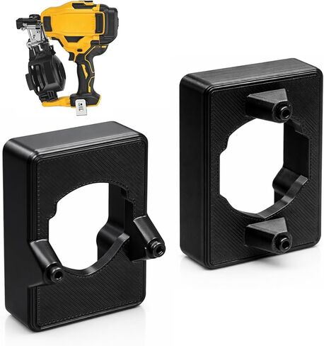 أطراف محول جانبية من الفينيل DCN45RN مطورة (عبوة من قطعتين) لمسامير الأسقف اللاسلكية DeWalt 20V، متوافقة مع DCN45RNB وDCN45RND1، أطراف أفقية ورأسية in Kuwait