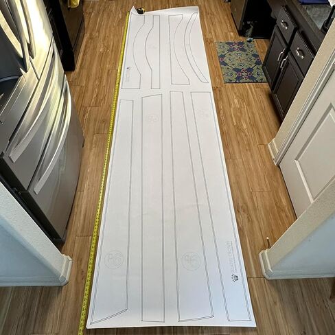 Giant Adirondack Chair Project Plan Booklet with Full Size Paper Templates Bundle– DIY Oversized Outdoor Furniture Made in USA in Kuwait
