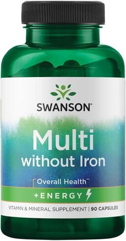 Swanson Active One Multivitamin Without Iron 90 Capsules in Saudi Arabia