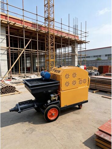 Commercial Grade Mortar Spraying Machine Sturdy Construction Equipment for Smooth Wall Finishes and Efficient Material Distribution on Site in Kuwait