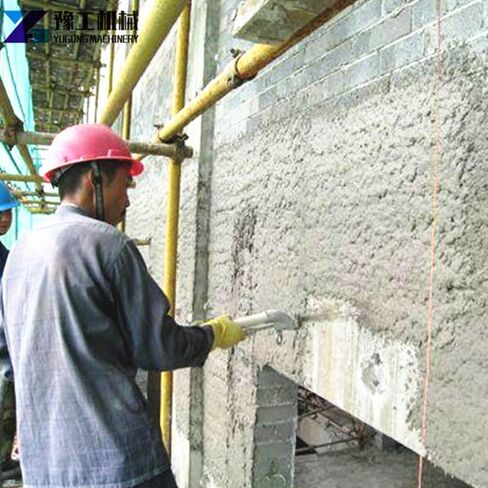 Commercial Grade Mortar Spraying Machine Sturdy Construction Equipment for Smooth Wall Finishes and Efficient Material Distribution on Site in Kuwait