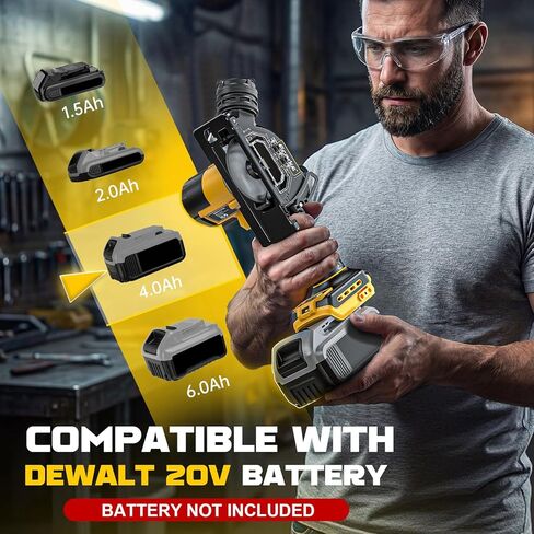 Ecarke Cordless Cut Off Tool Compatible with DeWalt 20V Battery(No Included),3" Circular Saw Brushless Motor with Blades, 20,000 RPM Mini Cut Off Tool Kit for Wood Metal Plastic Tile Stone Cutting in Kuwait