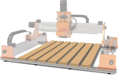 طاولة عمل FoxAlien T-slot Hybrid Spoilboard لآلة CNC ذات النواة XE-Ultra Core، مجموعة إطار قاعدة من الألومنيوم Uipgrade لقطع الأعمال الخشبية in Kuwait