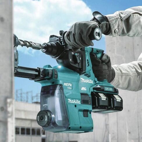 Makita DX08 Dust Extractor Attachment with Hepa Filter Cleaning Mechanism in Kuwait