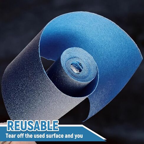 36 Pcs Sanding Drums Kit with 1/8" Shank for Rotary Tools Accessories, 180/240/320/400/600/800/1000/1200/1500/2000/2500/3000 Grits for Metal Rust Removal Stone Grinding Jade Polishing in Kuwait