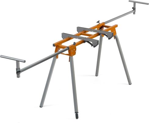 BORA Portable Miter Saw Stand 2nd Generation - Quick release Tool Mount - 114 Inches of Material Support - Universal Folding Compound Mitre Saw Stand fits Dewalt, Milwaukee, Ridgid, Bosch Chop Saws PM-4020 in Kuwait