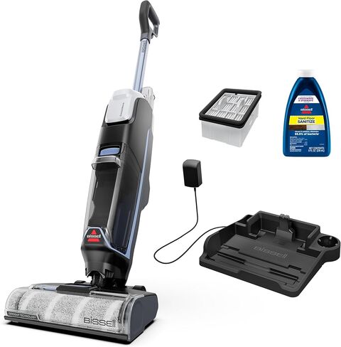 BISSELL CrossWave Edge Cordless Wet Dry Vacuum with Edge Cleaning, Tangle-Free Pet Hair Brush Roll, FreshStart Filter, and Storage & Rinse Tray Included, 4329F in Kuwait