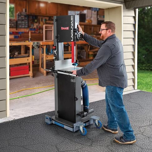 قاعدة أدوات متنقلة لجميع التضاريس من Rockler مزودة بعجلات يوريثان مقاس 5 بوصات - قاعدة دوارة قابلة للتعديل بسعة 1000 رطل لمنشار الطاولة، المنشار الحزامي - حامل أدوات عالمي بعجلات لمعدات المتاجر مقاس 18 بوصة - 28 بوصة in Kuwait