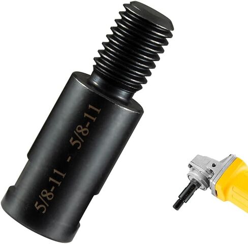 Angle Grinder Extension Rod, Buffing Wheel Extension shaft 5/8-11, Compatible with Universal Angle Grinder, Steel, 1 Pack in Kuwait
