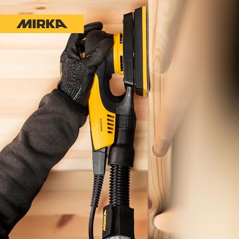 Mirka DEOS II 353X 3" x 5" Electric Orbital Sander for Woodworking & Painting – Precision 3.0 mm Orbit, 5,000–10,000 RPM Variable Speed, Low-Profile Design, Vacuum Ready, Bluetooth-Enabled in Kuwait