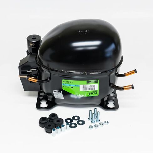 NF11FX-2 R134a استبدال ضاغط التبريد المحكم لـ Secop 1250 BTU LBP 4840 BTU، 115-127V/60 هرتز، FFI12HBX NE6210Z AEA2413YXA AEA4448YXA in Kuwait