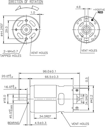 775 DC Motor Mini Table Drill 12-24V 10000-20000RPM DIY Bench Drill Lathe Press Motor Kit مثقاب تشاك ودعامة تثبيت لثقب الثقب والتلميع والقطع ومثقاب الطاولة DIY in Kuwait