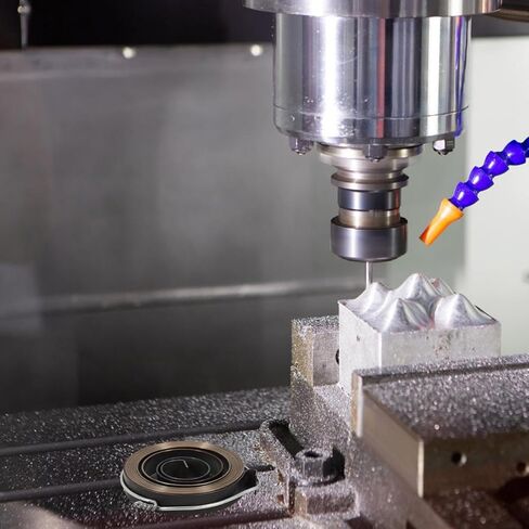SOLUSTRE Drill Press Return Spring Replacement Coil Spring Assembly Bench Drill Part Quill Feed Return for Smooth Accurate Operation 2.48X2.28X0.39 Inch in Kuwait
