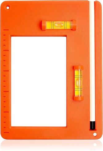 Low Voltage Mounting Bracket Template Resizer Tool, Drywall Outlet Marker Mounting Plate for Single & Double Gang Low Voltage Box in Kuwait