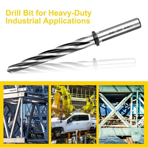 M2 HSS Bridge Construction Reamer Tool Set Spiral Flute Straight Shank Chucking for Metal Alignment Automotive Industrial Applications in Kuwait
