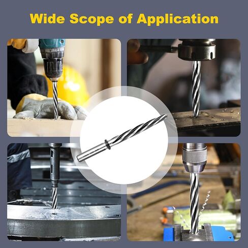 M2 HSS Bridge Construction Reamer Tool Set Spiral Flute Straight Shank Chucking for Metal Alignment Automotive Industrial Applications in Kuwait