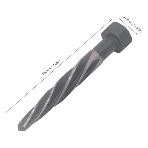 High Speed Steel Hex Shank Reamer Enlarges Holes Smoothly for Metal Structures Installation in Kuwait