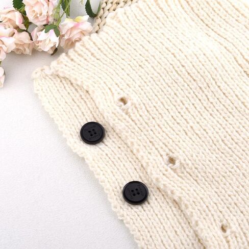 Winter Knitted Scarf With Button Fashion Neck Gaiter Shawl for Walking Outdoor Neck Scarf Protections for Women Friends in Saudi Arabia