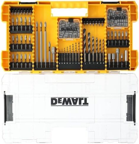 Tough Grip 120-Piece Screwdriver Bit Set, 1/4-in Hex Shank, Impact Ready, Alloy Steel (DWAF120SETTG) in Kuwait