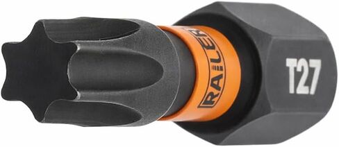 6 Inch Long TORX Bit Set - Railer Impact Grade 7pc S2 Steel 6" Star Bit Set. T10, T15, T20, T25, T27, T30, T40 TORX Long Length Star Bits in Kuwait