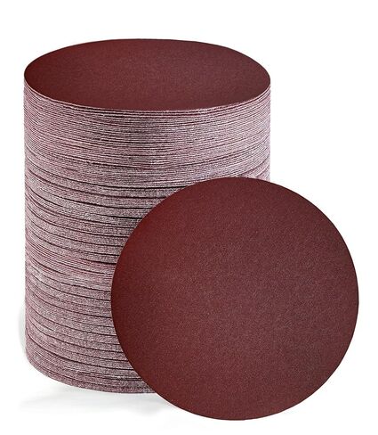 120 PCS 5 Inch 8 Hole Red Round Sandpaper, 60 80 100 120 150 180 220 240 320 400 600 800 Grit Sanding Discs, Hook-and-Loop Abrasive Sander Paper for Random Orbit Floor,Drywall Sander in Saudi Arabia