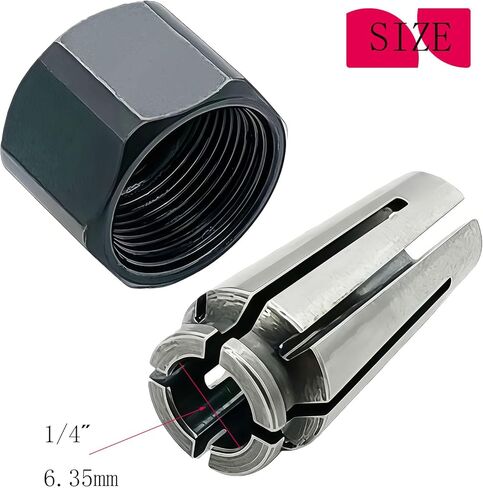 48-68-0031 14-46-0166 Collet Nut Replace for Milwaukee 2723-20 2784-20 2784-22 2984-20 43-44-0043 1/4"（6.35mm) Collet Routers Angle Grinders in Kuwait