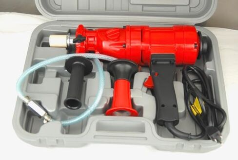 صفقة حزمة الحفر الأساسية 4Z1 2-SPEED CORING CORING DRILL من BLUEROCK TOOLS تأتي مع قطع مقاس 1 بوصة و2 بوصة و3 بوصة و4 بوصة + طقم خزان سعة 12 لتر - صفقة الحزمة in Kuwait