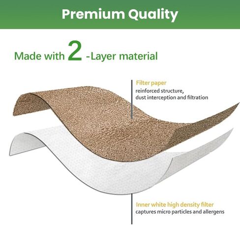 12 Pack DXVA19-4104 Shop Vac Bags Compatible with DEWALT 5 to 8 Gallon Wet/Dry Vacuum, Disposable Filter Bags in Kuwait