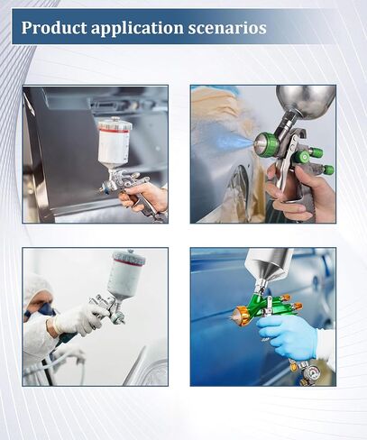 مجموعة صيانة إعادة بناء مسدس الرش تناسب أجزاء المسدس التمهيدي Iwata W400 LPH400LV / LVB/LVX, LPH200 in Kuwait