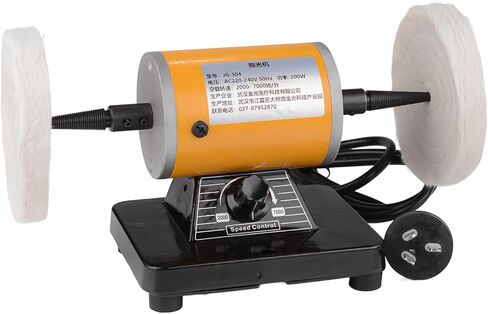 200W Adjustable Speed Bench Two-wheel Polishing Lathe Bench Grinder in Kuwait