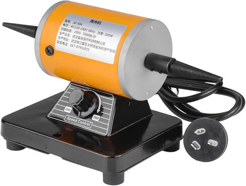 200W Adjustable Speed Bench Two-wheel Polishing Lathe Bench Grinder in Kuwait
