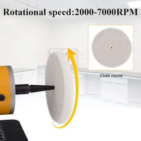 200W Adjustable Speed Bench Two-wheel Polishing Lathe Bench Grinder in Kuwait
