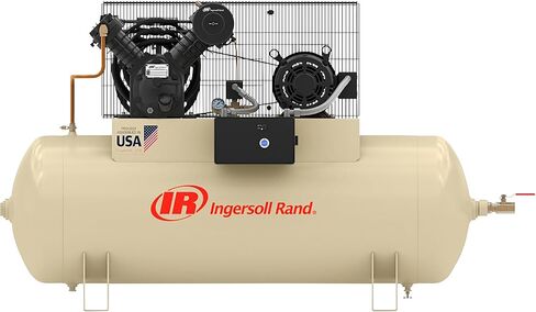 Ingersoll Rand Electric Stationary Air Compressor - 10 HP, 35 CFM at 175 PSI, 460 Volts, Model Number 2545E10-V in Kuwait